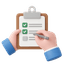 Accountability icon - clipboard
